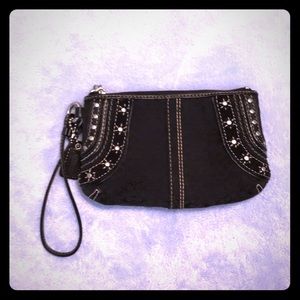 Black Coach clutch